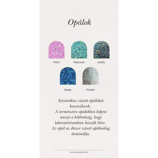 Szív alakú 14k arany medál hamvakkal